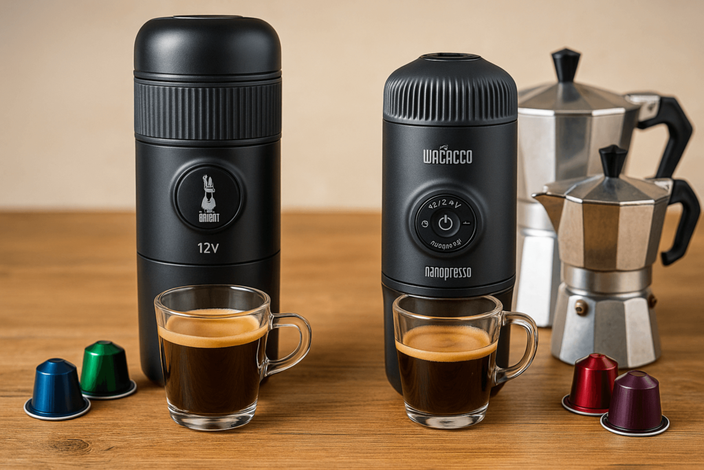 cafeteras para tu camper