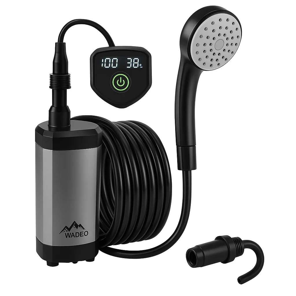 ducha wadeo portátil camping
